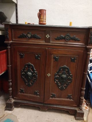 Armario madera siglo XIX