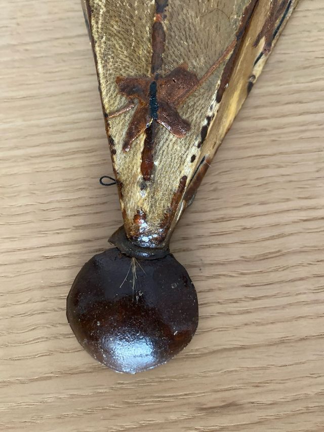 Tulipa decorativa piel marrón