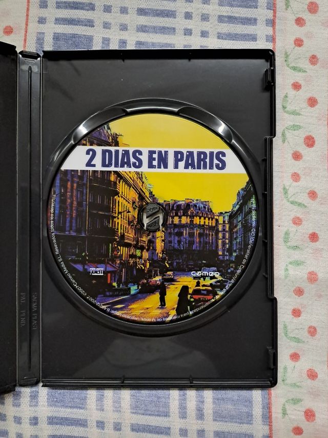 DVD 2 días en París (Comedia romántica)
