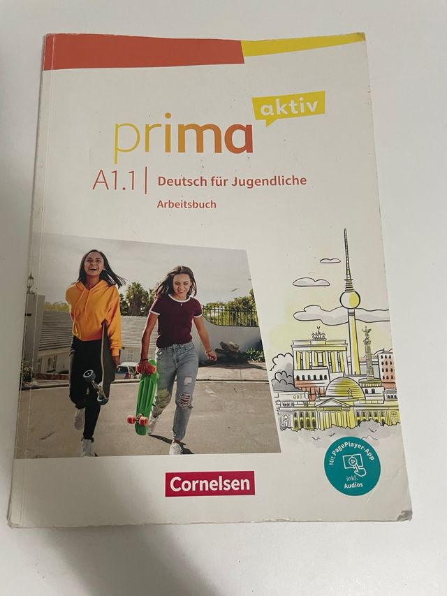 Libro 1 eso aleman Prima aktiv A1: Band 01.