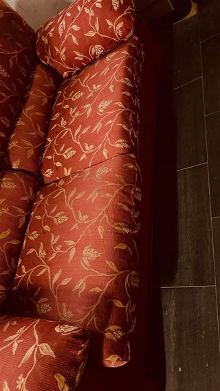 Sofá rojo - 3 plazas