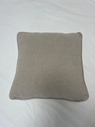 2 Cojines decorativos - Rosa y blanco