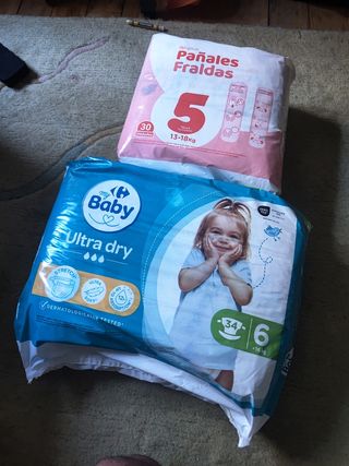 Pañales Talla 5 y 6 - Bebé