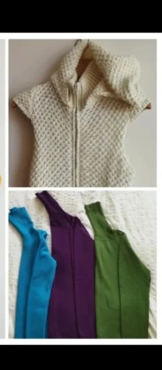 Lote 4€: jerséis invierno, vestido y foular