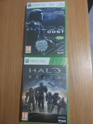 Halo Reach y Halo Odst para xbox 360