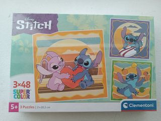 Puzzle Clementoni Stitch SuperColor 3x48