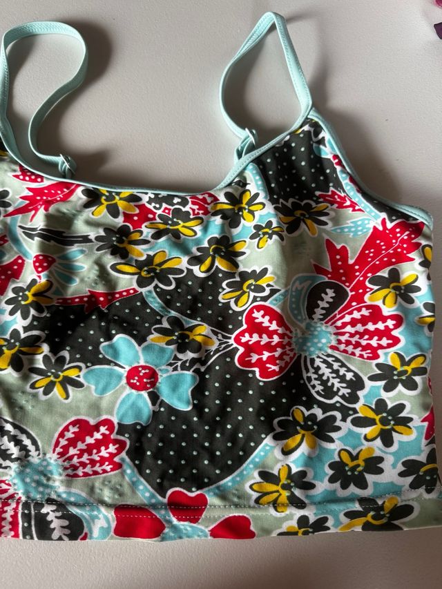 costume top floreale