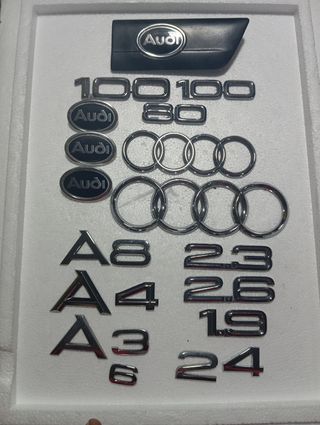 Emblemas Audi 