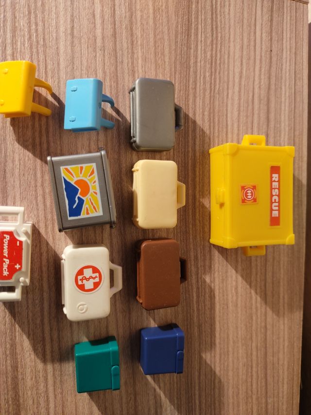 Maletines mochilas cestas nevera batería Playmobil