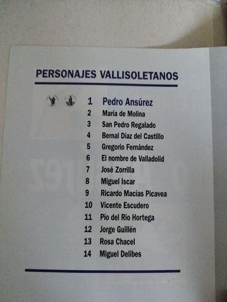 Historia de Valladolid: Personajes