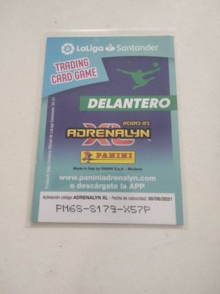 Cromo Messi Adrenalyn 20-21