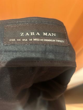 Traje Zara Man Azul Marino - Talla 54