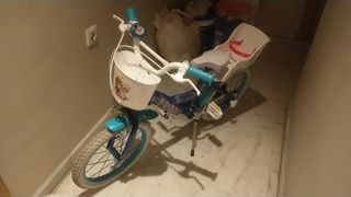 Bicicleta Frozen niña 16" usada
