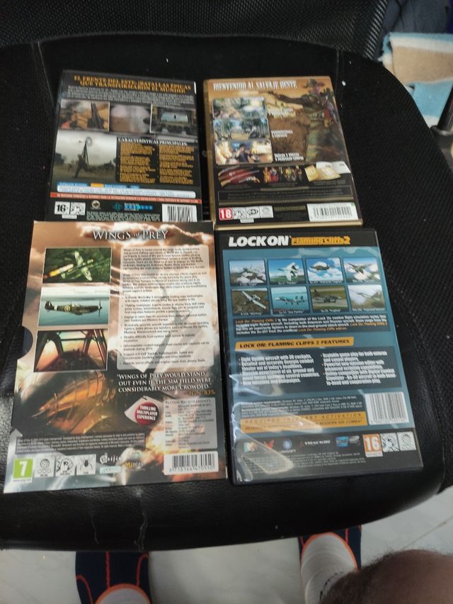 Juegos PC antiguos: Wings of Prey, LockOn, etc