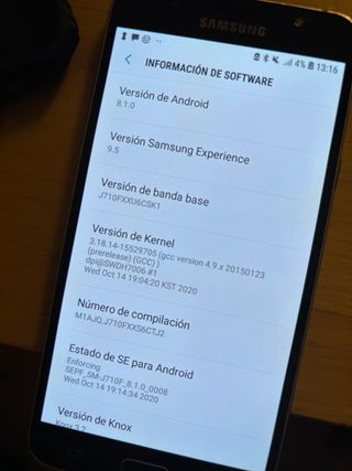 Samsung Galaxy J7 (2016) - Teléfono
