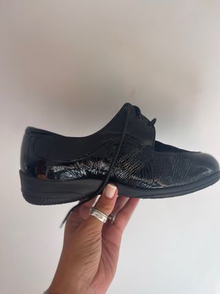 Zapato Ortopédico Negro Mujer