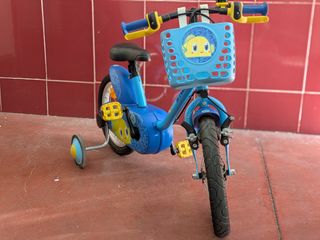 Bicicleta niño 12" con ruedines
