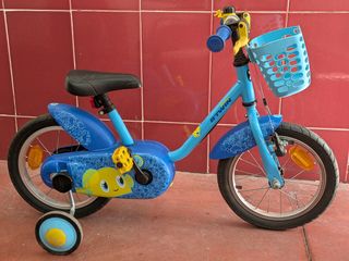 Bicicleta niño 12" con ruedines