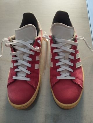 Zapatillas Adidas Campus rojas