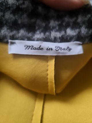 Giacca Blazer Grigio Blu a Scacchi