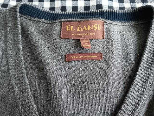 Cárdigan EL GANSO cashmere.