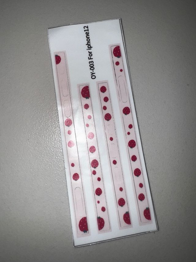 1 set pellicole bordi iPhone 12, 12Pro