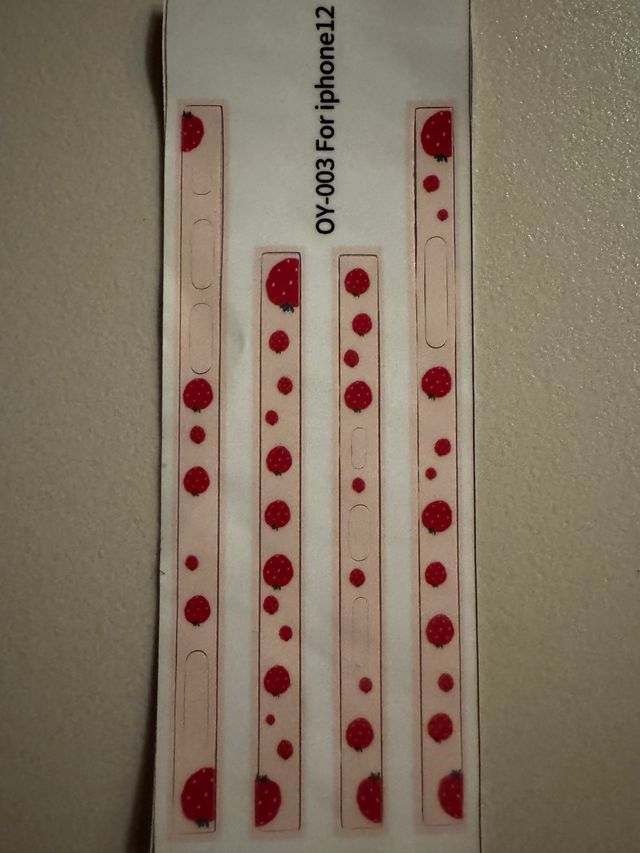 1 set pellicole bordi iPhone 12, 12Pro