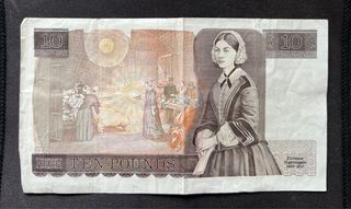 Banconota da 10 sterline UK da collezione 