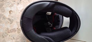Casco moto AGV blu usato