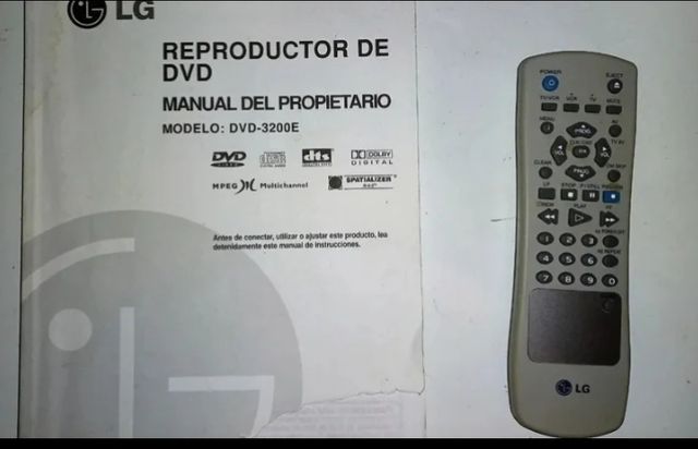 Reproductor DVD LG DVD-3206B