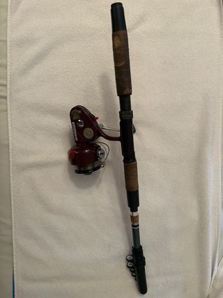 Caña pescar vintage Bretton 804SR