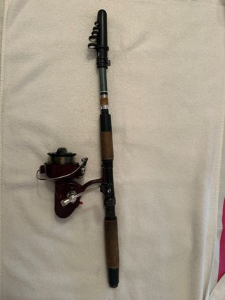 Caña pescar vintage Bretton 804SR