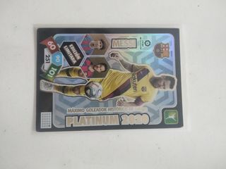 Cromo Messi Adrenalyn XL Platinum 2020