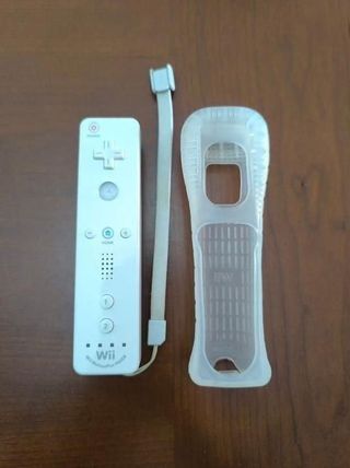 Mando Wii Motion Plus Blanco + Funda