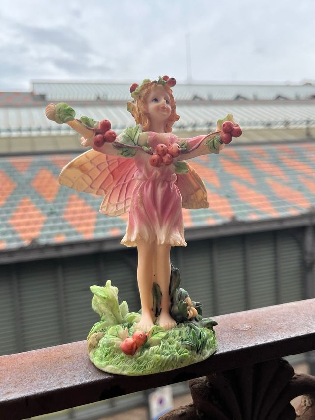 Hadas de Resina pintadas a mano.