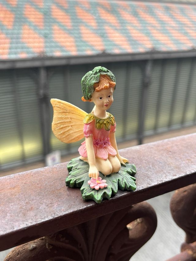 Hadas de Resina pintadas a mano.