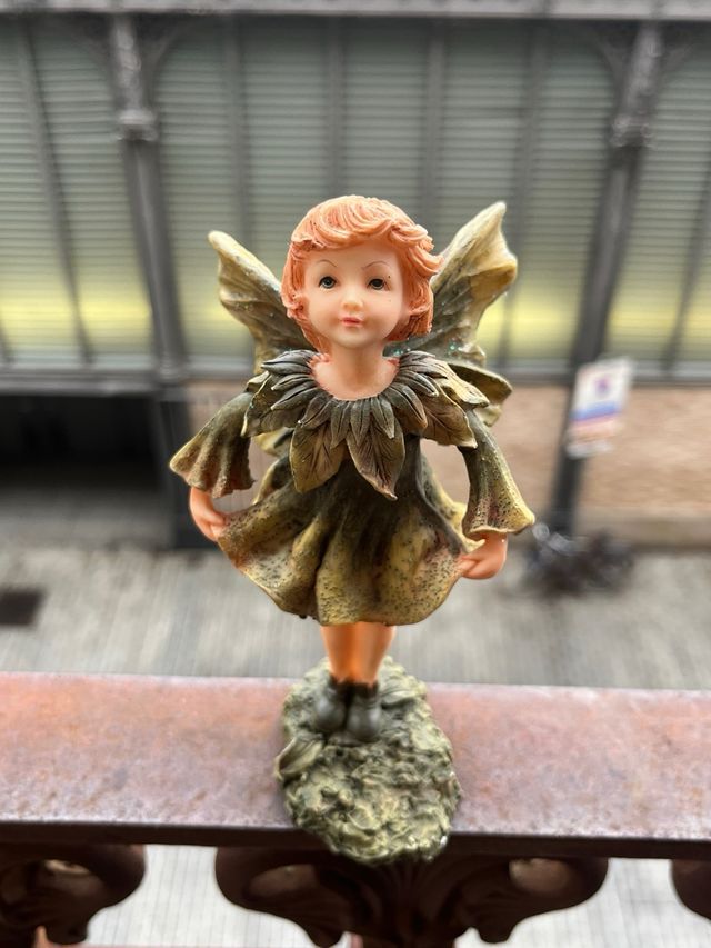 Hadas de Resina pintadas a mano.