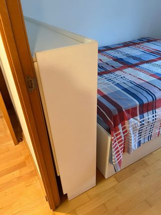 Cabecero Brimnes IKEA con puertas hechas a medida