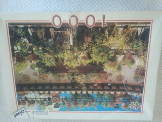 Puzzle 1000 piezas - Balcón español