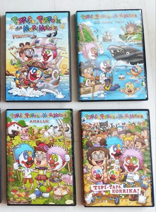 Pailazoen eta Nafar taldearen abestien 8DVD