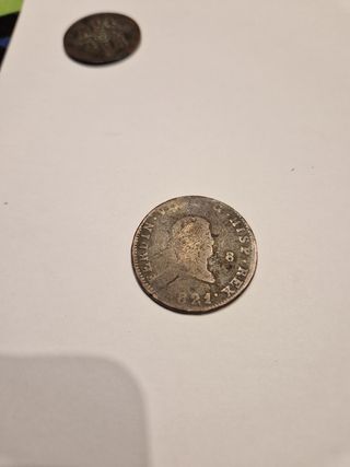 Moneda 8 maravedís 1821