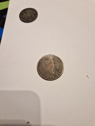 Moneda 8 maravedís 1821