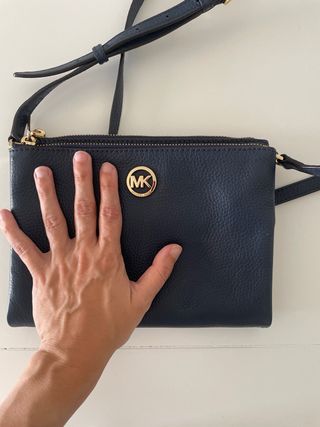 Bolso Michael Kors bandolera azul