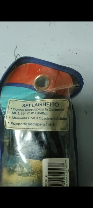 Caña Pesca Telescópica Carbono 3,90m