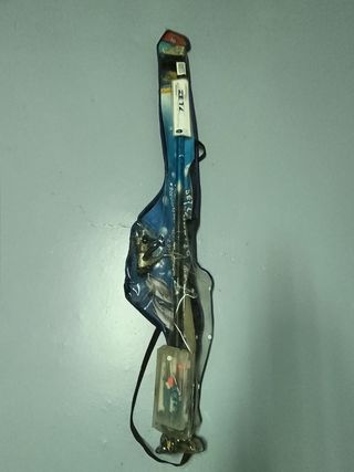 Caña Pesca Telescópica Carbono 3,90m