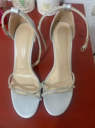 Sandalias Plata - Elegantes