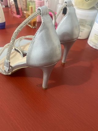 Sandalias Plata - Elegantes