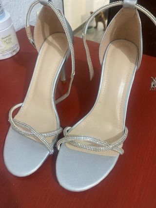 Sandalias Plata - Elegantes