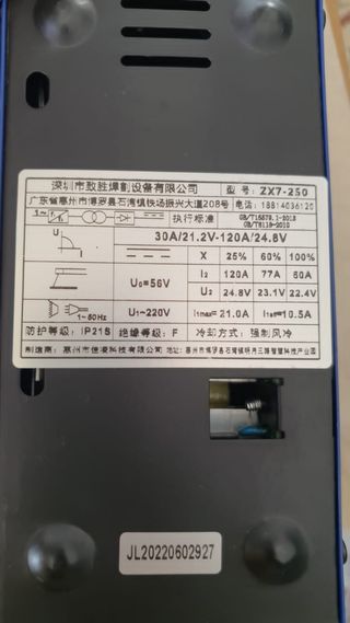 Soldadora ZX7-250 MINI