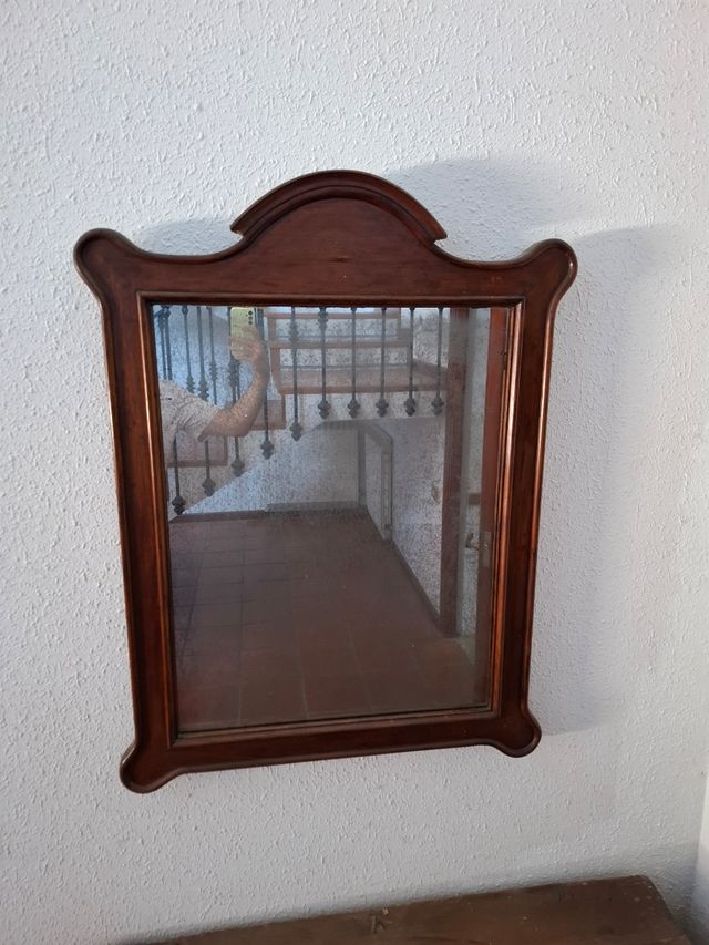 Espejo vintage años 50 - Madera